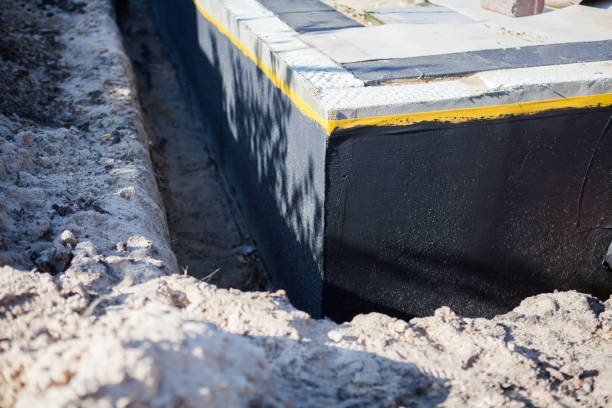 Professional Waterproofing technician working in Ocean Grove, NJ